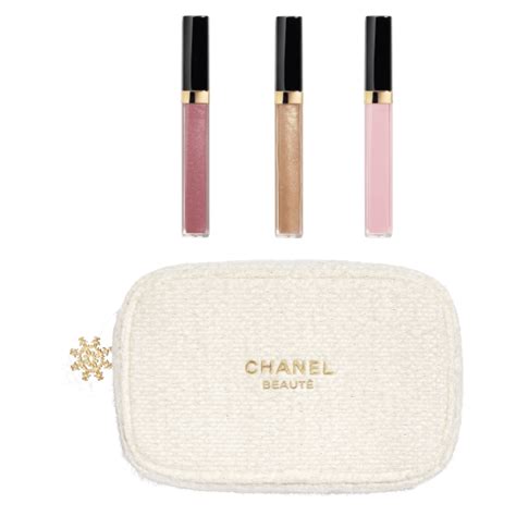 chanel lip trio|MAXIMUM BRILLIANCE Lipgloss trio .